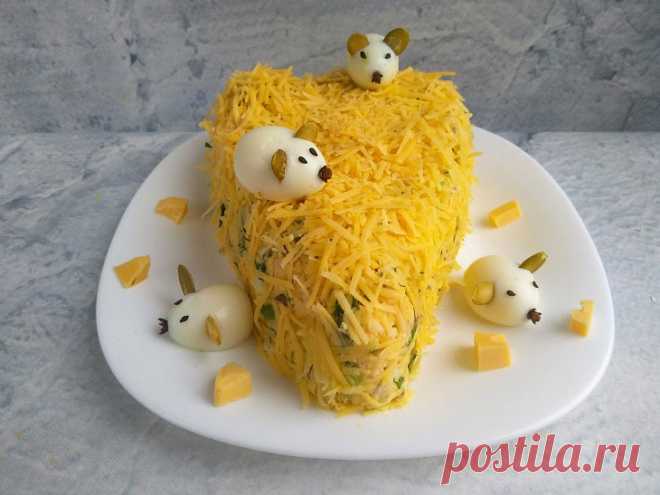 Салат «Кусок сыра» — отлично подойдет для праздничного стола