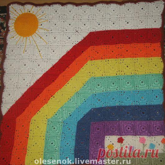 Купить Детский развивающий коврик-плед 