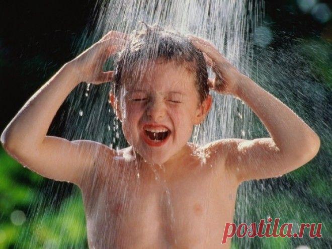 Водное закаливание: как правильно.