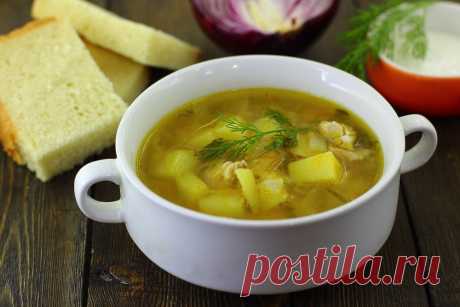 Рецепт супа с солёными огурцами | Меню недели