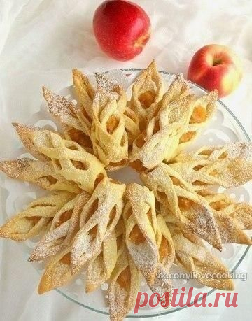 🍏ПЕЧЕНЬЕ ЯБЛОЧНЫЕ БАШМАЧКИ🍏 / Удивительная еда!