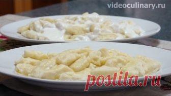 Рецепт - Ленивые вареники с творогом от http://videoculinary.ru Бабушка Эмма