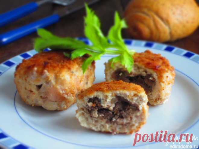 ЗРАЗЫ С КУРИНОЙ ПЕЧЕНЬЮ И ОРЕХАМИ