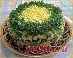 10 салатов с ГРИБАМИ