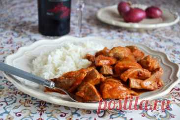 Поджарка из свинины на сковороде рецепт фото пошагово и видео - 1000.menu