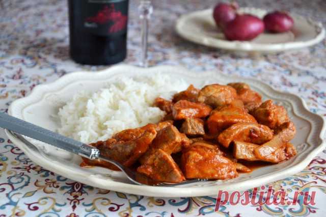 Поджарка из свинины на сковороде рецепт фото пошагово и видео - 1000.menu
