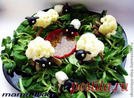 Подражая Сакстону Фрейману (детский салат "Зелёный континент") - Ярмарка Мастеров - ручная работа, handmade