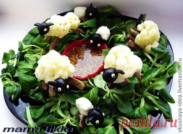 Подражая Сакстону Фрейману (детский салат "Зелёный континент") - Ярмарка Мастеров - ручная работа, handmade