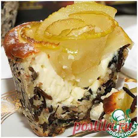 Медовые яблочки в рисовой корзиночке - кулинарный рецепт