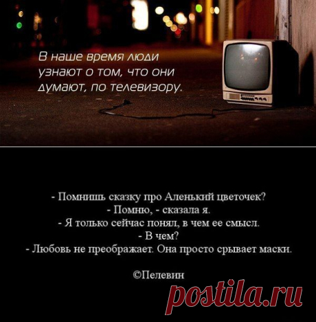 Едкие цитаты В.Пелевина