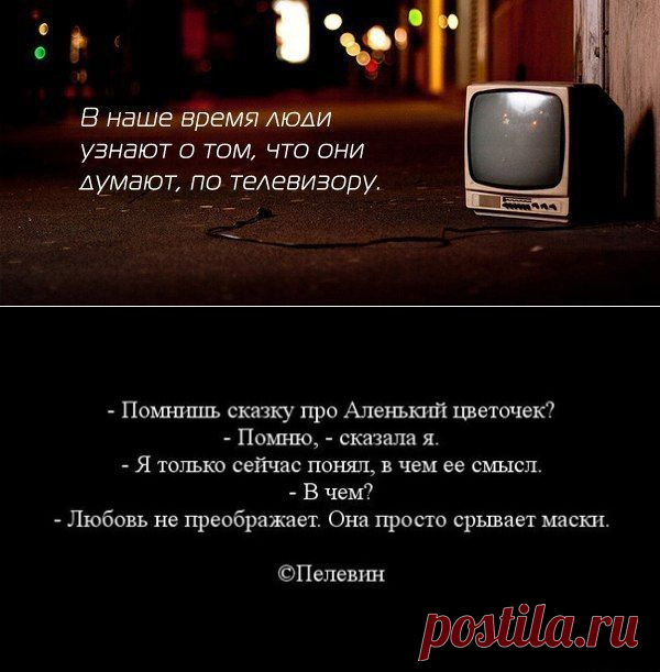 Едкие цитаты В.Пелевина