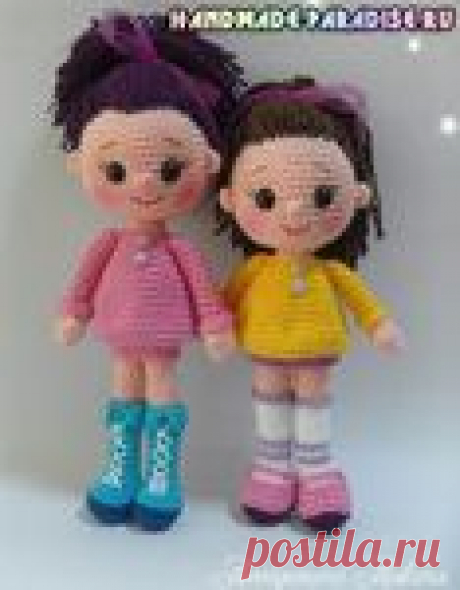Амигуруми куколка Candy Doll крючком