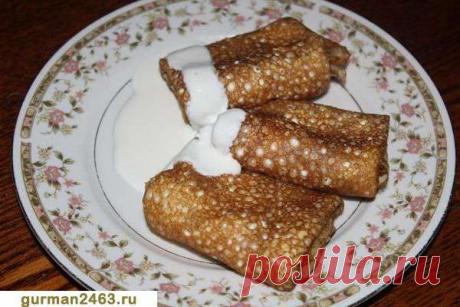 Блинчики с творогом