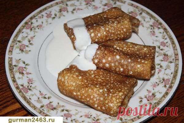 Блинчики с творогом