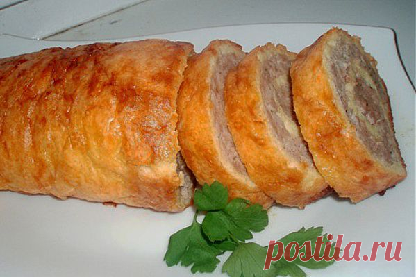Рецепт простого, доступного, но очень вкусного блюда! Всем рекомендую! ""Куриный Рулет"" Рецепт здесь...