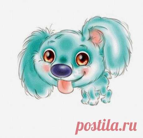 щенята рисунки