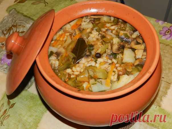 Рассольник с рыбой