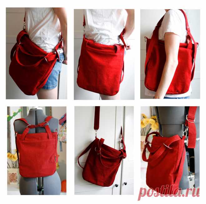 a day in the park backpack tote