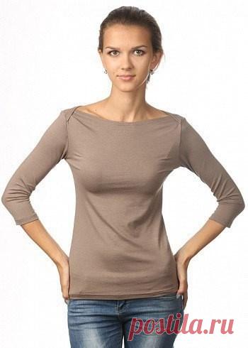 Блузка классическая «лодочка». Выкройка на размер 46/48 (Шитье и крой) — Журнал Вдохновение Рукодельницы