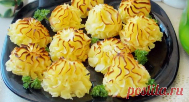 Восхитительный картофель «Дюшес» - простое и вкусное праздничное блюдо!