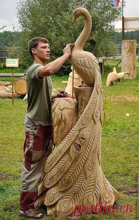 Резьба по дереву! Браво мастерам!!!