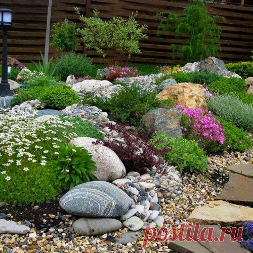 Идеи альпийских горок