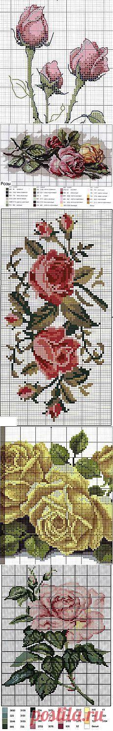 Схемы для вышивки крестиком бисером