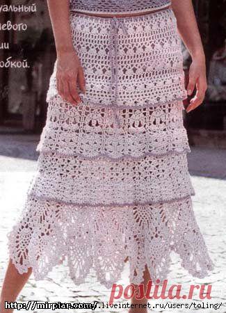 Ажурная юбка