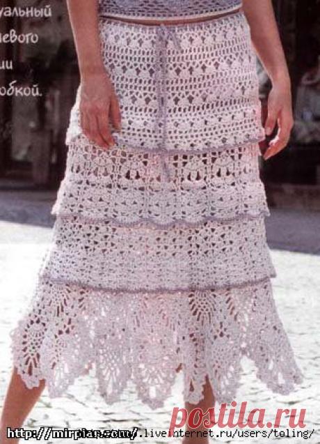 Ажурная юбка