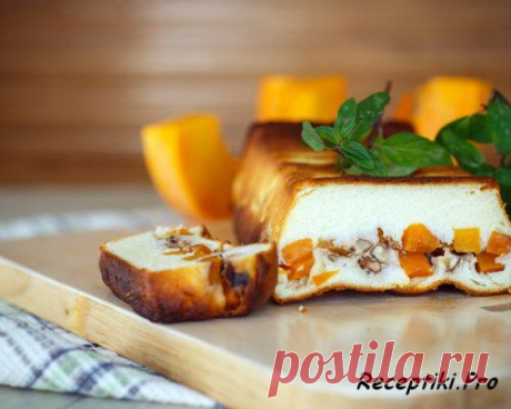 Запеканка из тыквы с яблоками, орехами и медом - быстро, вкусно и просто