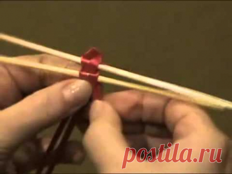 Плетение из соломы Подставление соломин в косичку.mp4