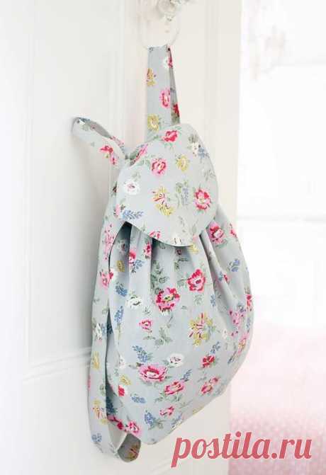 (291) Print How to sew a simple backpack :: Free sewing patterns | sewing