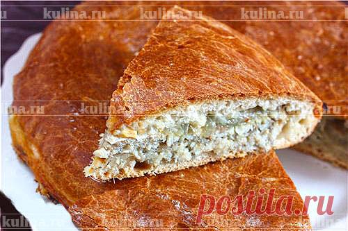 Дрожжевой пирог с мойвой – рецепт приготовления с фото от Kulina.Ru