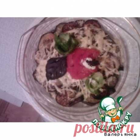 Запеченные с сыром баклажаны