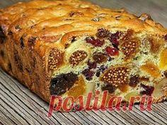 Восхитительный полезный кекс из сухофруктов — vkusno.co