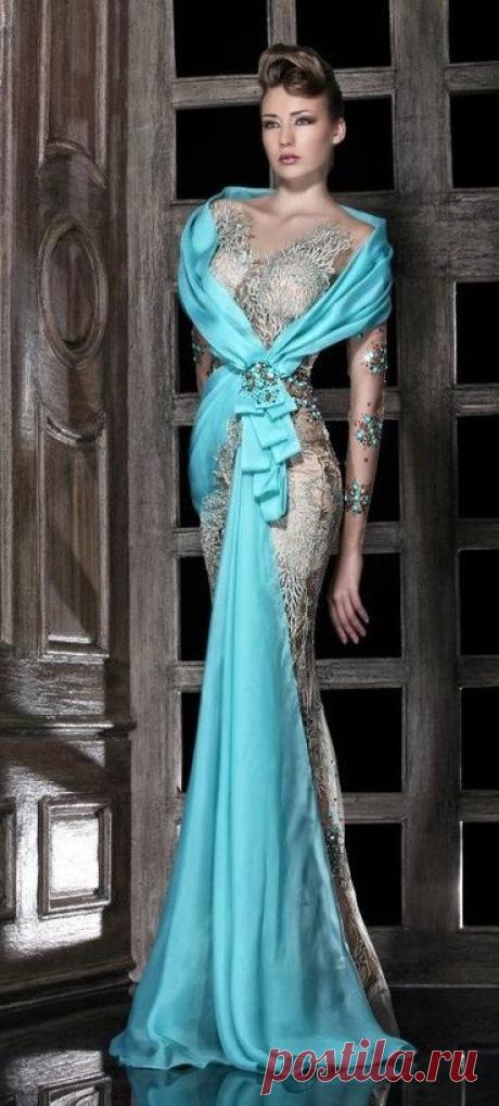 Zuhair Murad | Color-Aqua