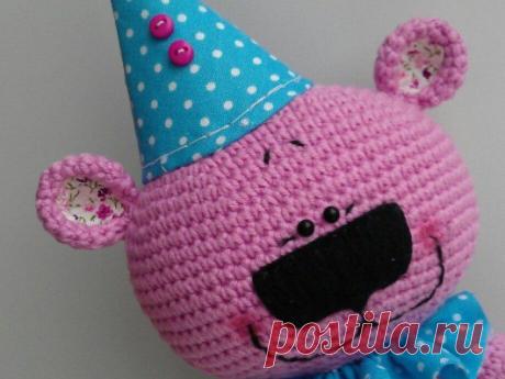 Схема «Мишка-циркач» | Куклы своими руками