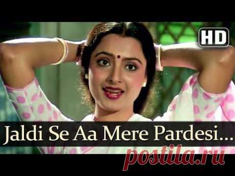 Jaldi Se Aa Mere Pardesi (HD) - Jeevan Dhara Songs - Raj Babbar - Rekha - Kavita Krishnamurthy - YouTube