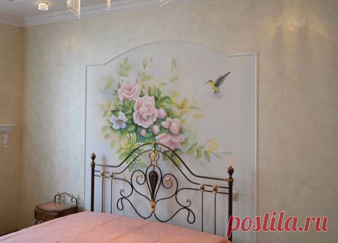 Роспись стен, что следует знать перед началом работ