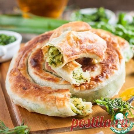 Лепешки с зеленью - кулинарный рецепт