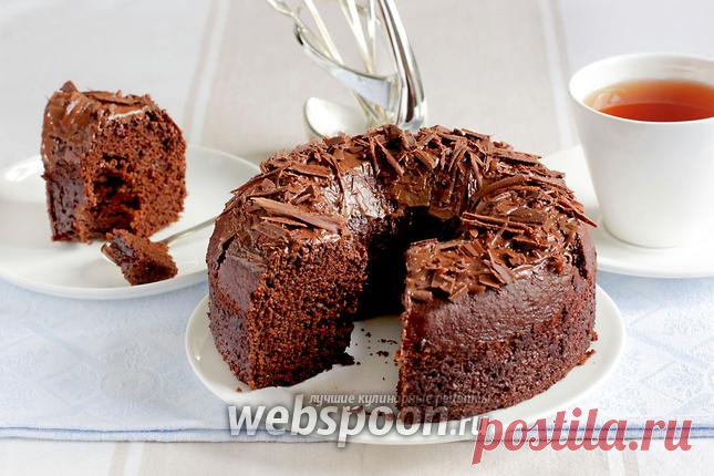 Влажный шоколадный пирог без яиц рецепт с фото, как приготовить на Webspoon.ru
