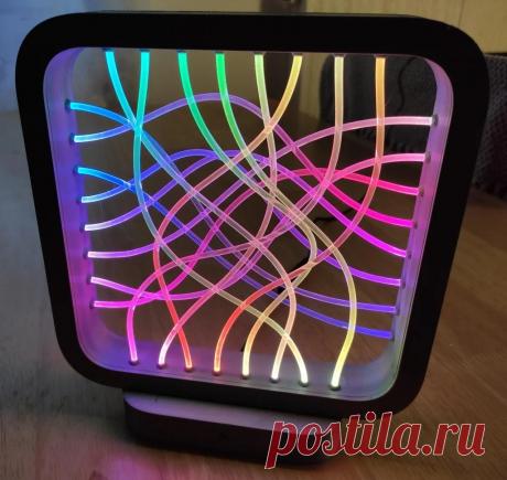 Волоконно-оптический светодиодный светильник для декора В этой статье мы рассмотрим очень интересную самоделку - волоконно-оптическую светодиодную лампу. На сайте, где мастер разместил свою работу, уже более 10 человек отписались, что сделали подобные светильники, прокомментировали ее около 100 человек. Конечно, часть деталей для этого светильника