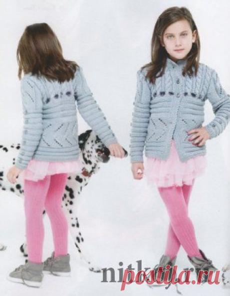 Курточка для девочки » Ниткой - вязаные вещи для вашего дома, вязание крючком, вязание спицами, схемы вязания