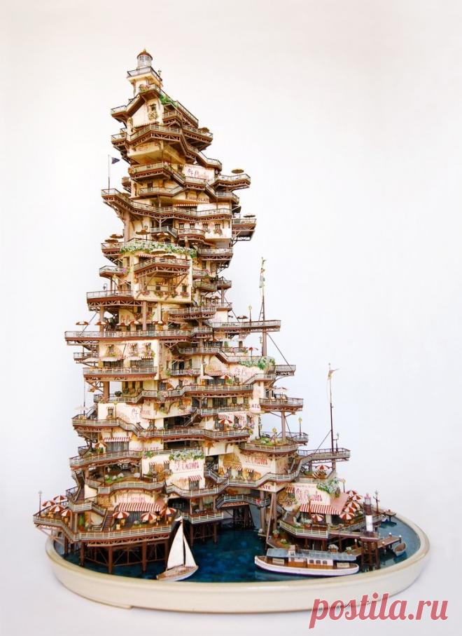 Миниатюрная архитектура от Таканори Айбы - Путешествуем вместе