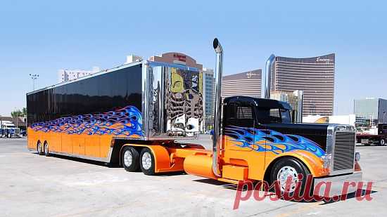 Картинка Truck Peterbilt / Грузовик Петербилт » Грузовики » Автомобили » Картинки 24 - скачать картинки бесплатно