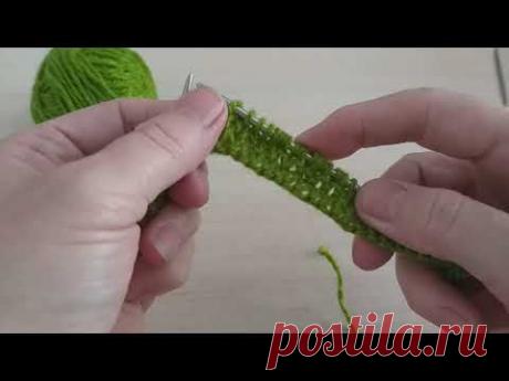 УЗОР " КОРОНА" СПИЦАМИ