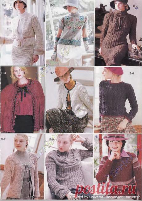 720 МОДЕЛЕЙ ДЛЯ ЖЕНЩИН - ВЯЗАНИЕ КРЮЧКОМ И СПИЦАМИ / Всё из мира рукоделия (изучаю и делюсь различными техниками и видами рукоделия)