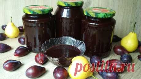 Нутелла из слив на зиму - это очень вкусно! — Кулинарная книга - рецепты с фото