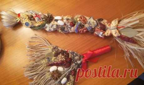 Оберег-косичка "Подарок Домовому"