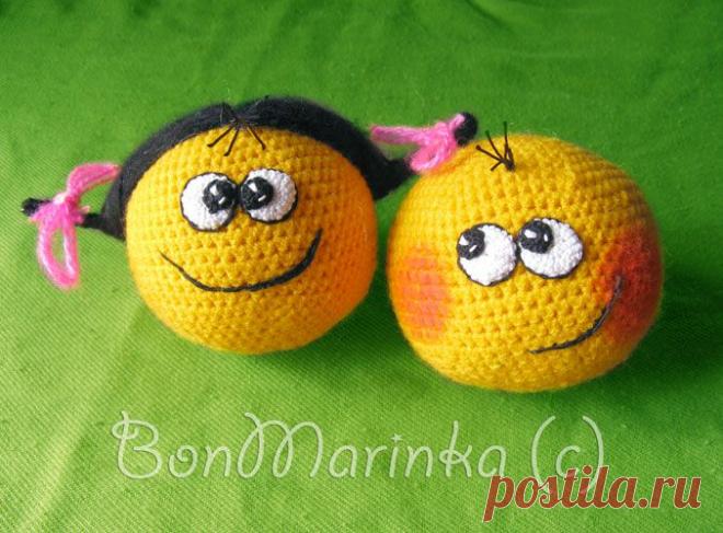 Вязаные смайлики(идейки)